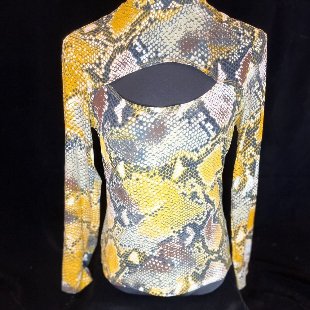 SHEIN Long Sleeve Mock Turtleneck